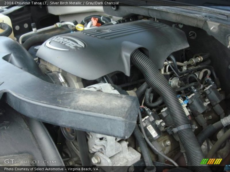 Silver Birch Metallic / Gray/Dark Charcoal 2004 Chevrolet Tahoe LT