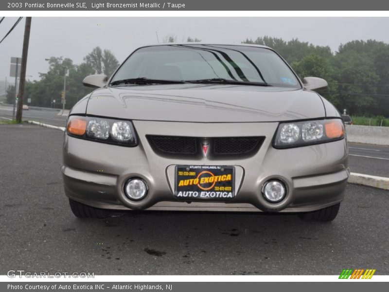Light Bronzemist Metallic / Taupe 2003 Pontiac Bonneville SLE