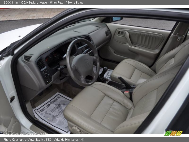  2000 G 20 Sedan Stone Beige Interior