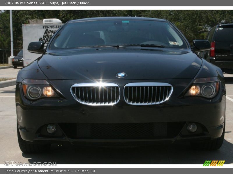 Jet Black / Black 2007 BMW 6 Series 650i Coupe