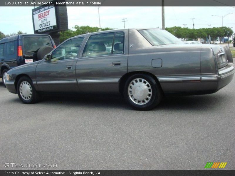 Moonstone Metallic / Shale 1998 Cadillac DeVille Sedan