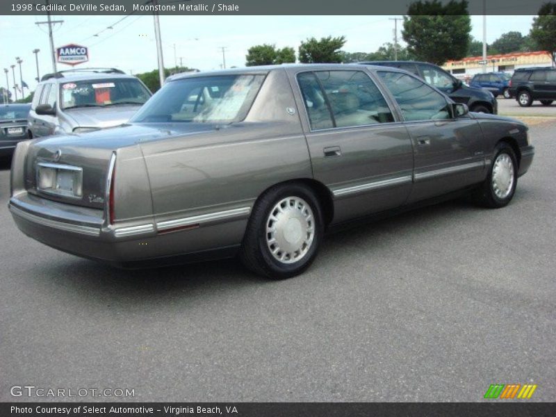 Moonstone Metallic / Shale 1998 Cadillac DeVille Sedan