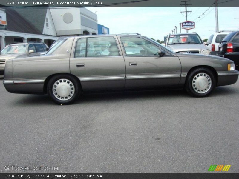Moonstone Metallic / Shale 1998 Cadillac DeVille Sedan
