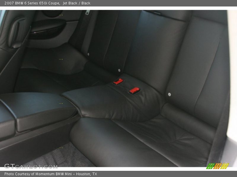 Jet Black / Black 2007 BMW 6 Series 650i Coupe