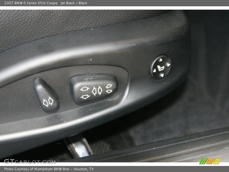 Jet Black / Black 2007 BMW 6 Series 650i Coupe