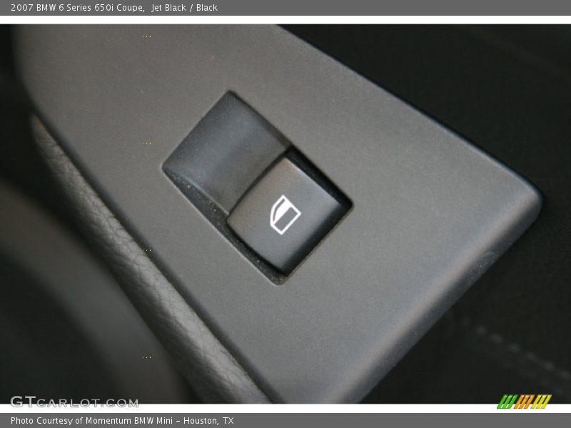 Jet Black / Black 2007 BMW 6 Series 650i Coupe