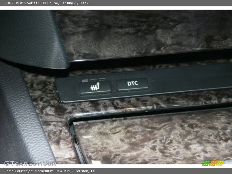 Jet Black / Black 2007 BMW 6 Series 650i Coupe