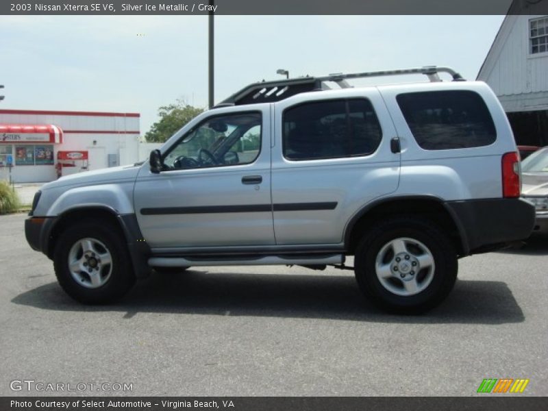 Silver Ice Metallic / Gray 2003 Nissan Xterra SE V6