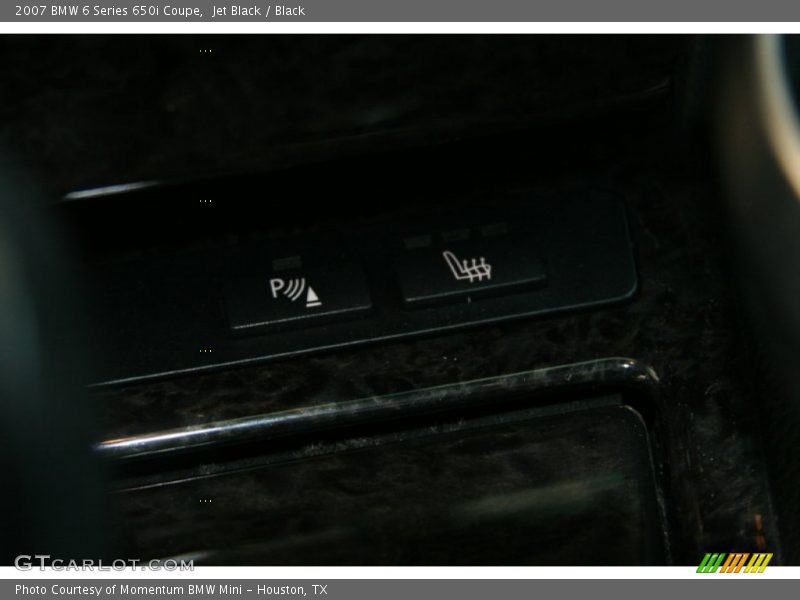 Jet Black / Black 2007 BMW 6 Series 650i Coupe