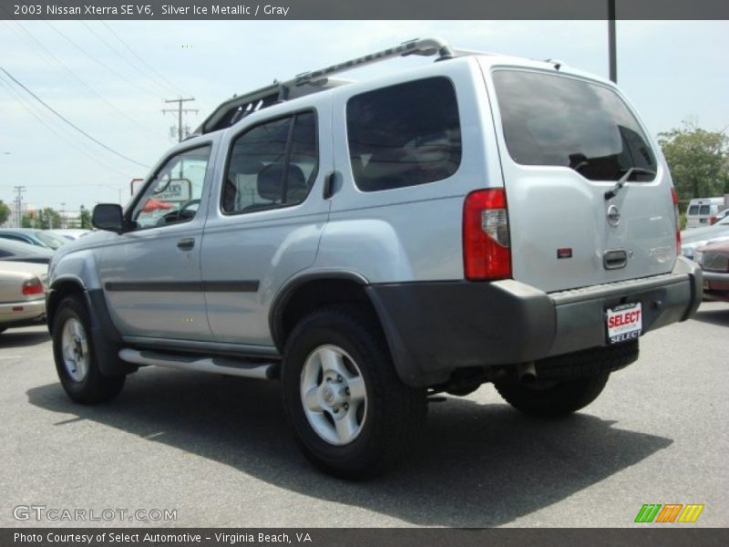Silver Ice Metallic / Gray 2003 Nissan Xterra SE V6