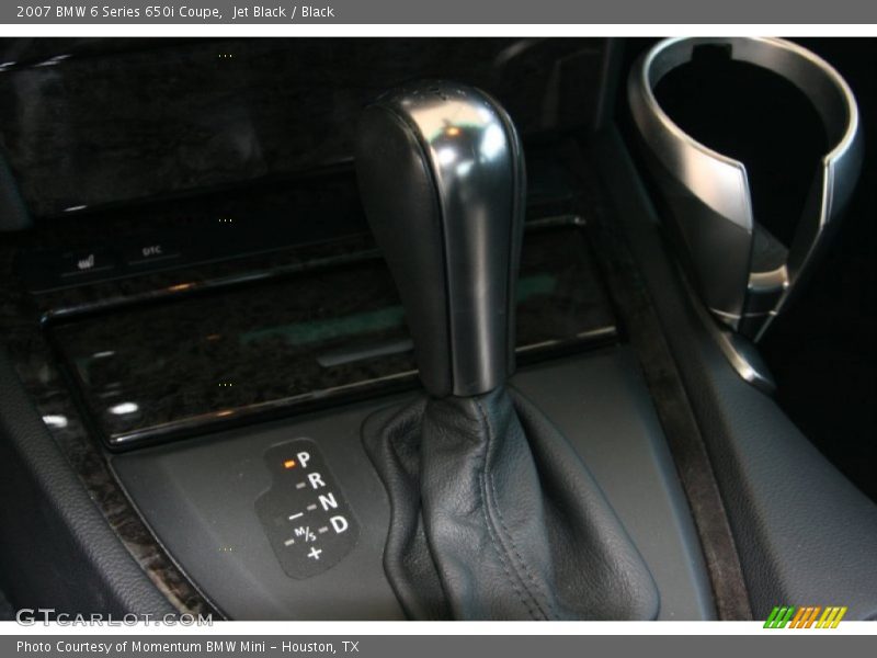 Jet Black / Black 2007 BMW 6 Series 650i Coupe