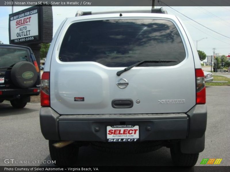 Silver Ice Metallic / Gray 2003 Nissan Xterra SE V6