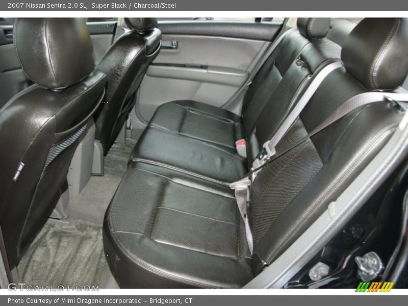 Super Black / Charcoal/Steel 2007 Nissan Sentra 2.0 SL