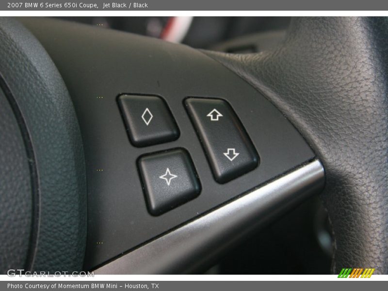 Jet Black / Black 2007 BMW 6 Series 650i Coupe