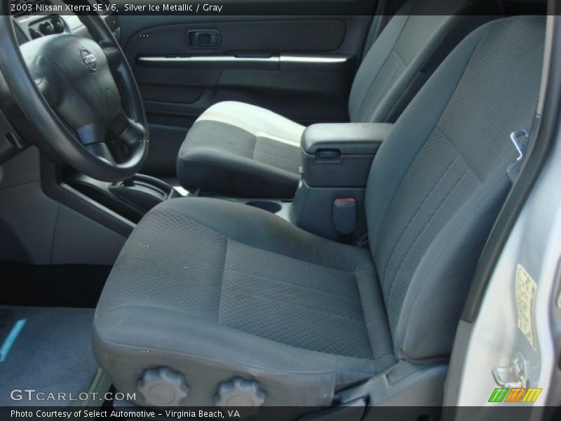 Silver Ice Metallic / Gray 2003 Nissan Xterra SE V6