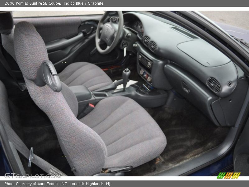  2000 Sunfire SE Coupe Graphite Interior