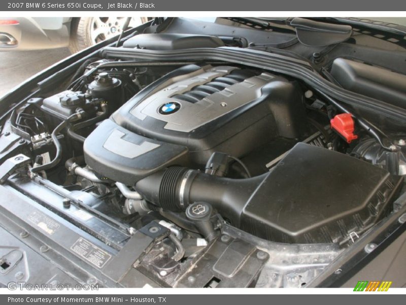 Jet Black / Black 2007 BMW 6 Series 650i Coupe
