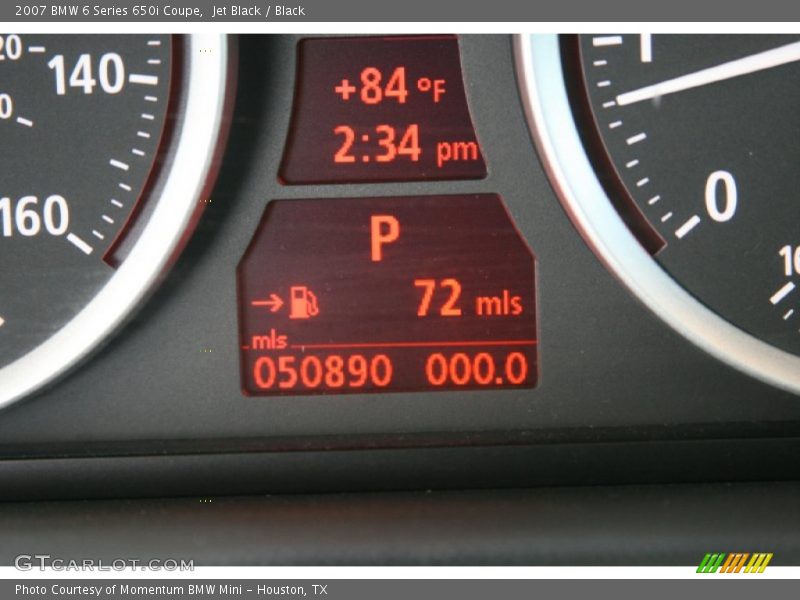 Jet Black / Black 2007 BMW 6 Series 650i Coupe