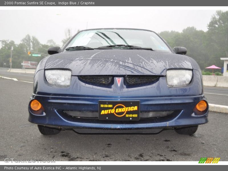 Indigo Blue / Graphite 2000 Pontiac Sunfire SE Coupe