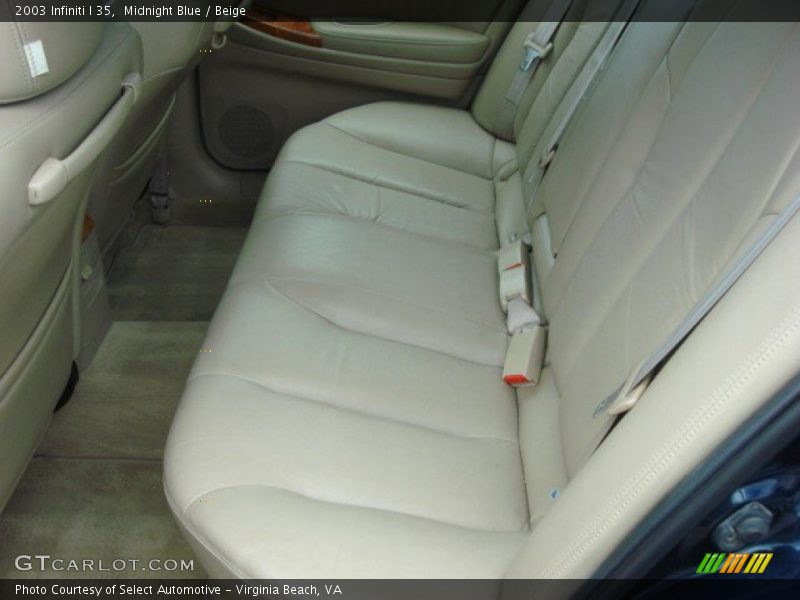 Midnight Blue / Beige 2003 Infiniti I 35
