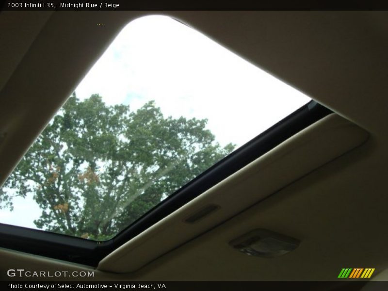 Midnight Blue / Beige 2003 Infiniti I 35