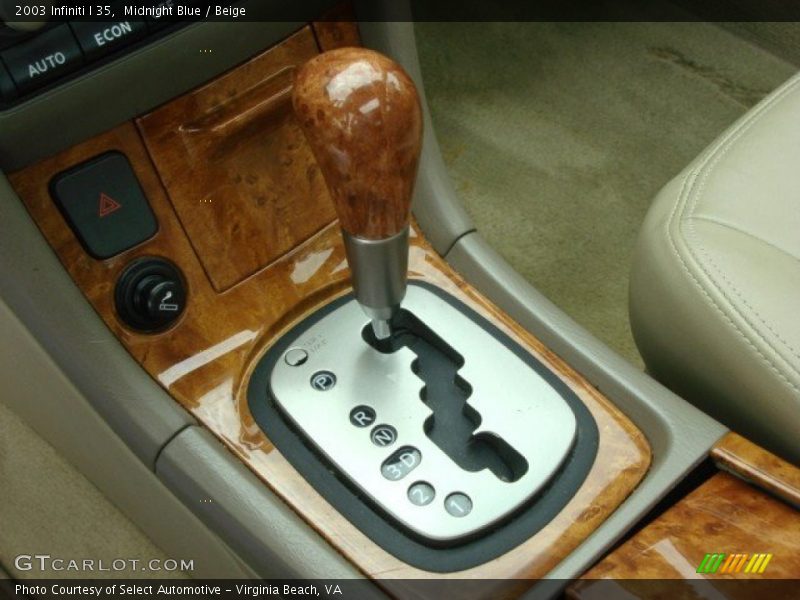 Midnight Blue / Beige 2003 Infiniti I 35