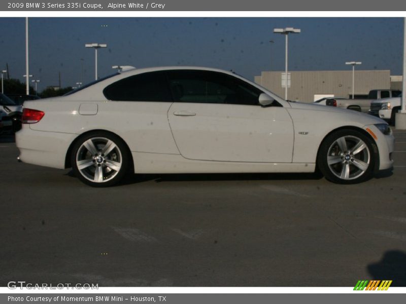 Alpine White / Grey 2009 BMW 3 Series 335i Coupe