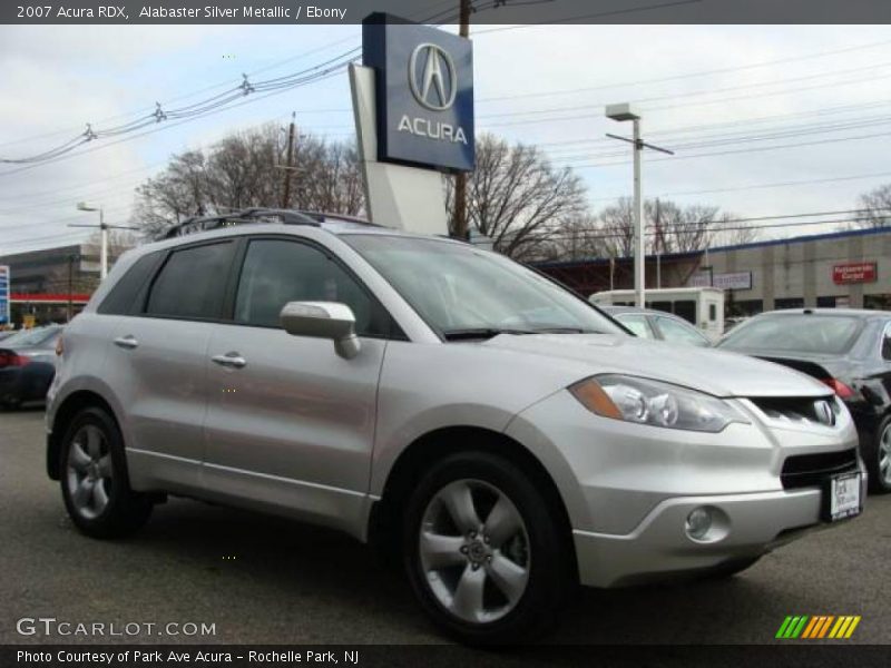 Alabaster Silver Metallic / Ebony 2007 Acura RDX