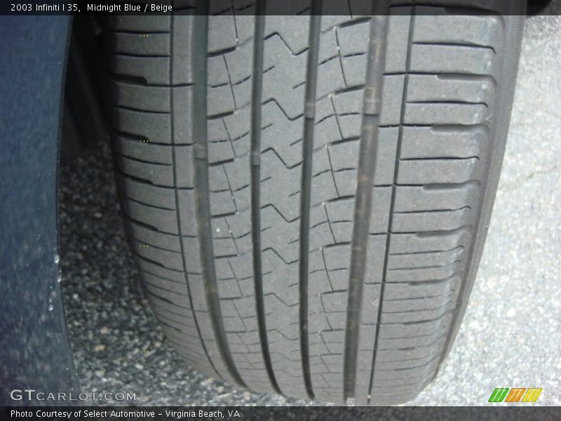 Midnight Blue / Beige 2003 Infiniti I 35