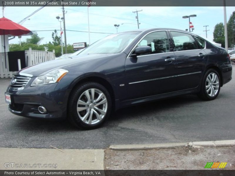 Blue Slate / Graphite 2008 Infiniti M 35x AWD Sedan