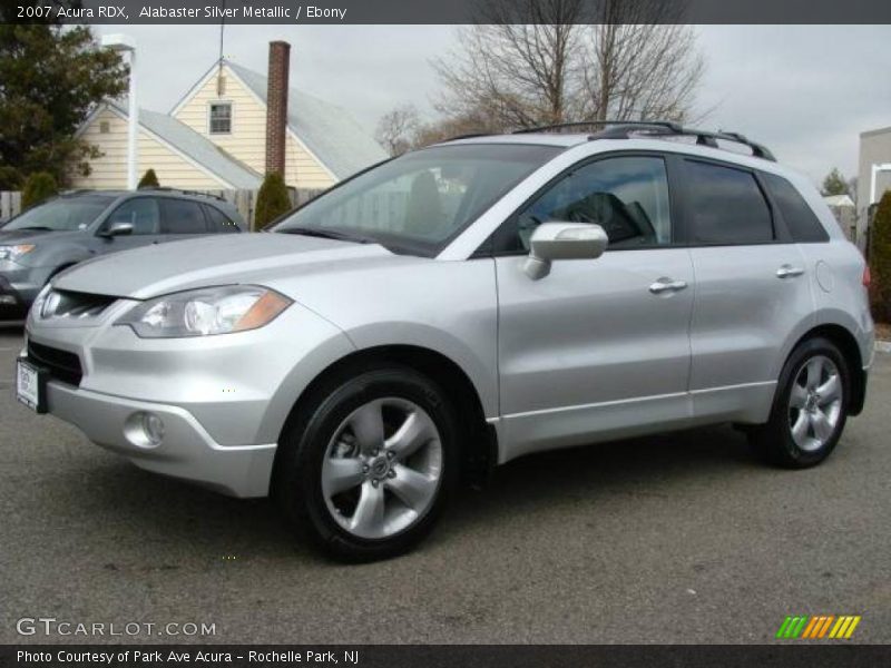 Alabaster Silver Metallic / Ebony 2007 Acura RDX
