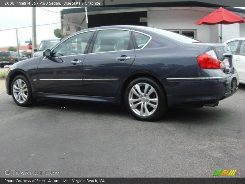 Blue Slate / Graphite 2008 Infiniti M 35x AWD Sedan