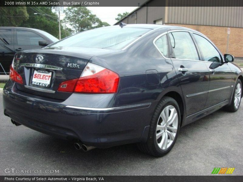 Blue Slate / Graphite 2008 Infiniti M 35x AWD Sedan