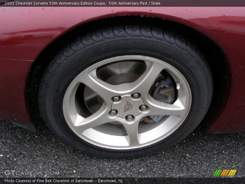  2003 Corvette 50th Anniversary Edition Coupe Wheel