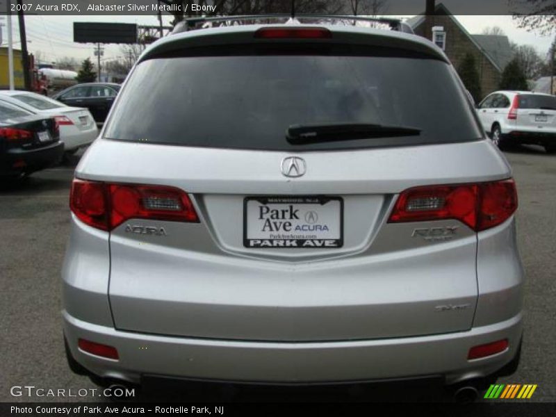 Alabaster Silver Metallic / Ebony 2007 Acura RDX