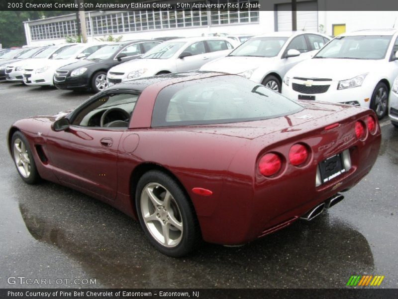  2003 Corvette 50th Anniversary Edition Coupe 50th Anniversary Red