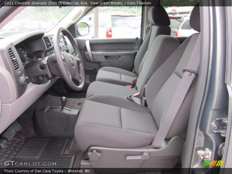  2011 Silverado 1500 LS Crew Cab 4x4 Dark Titanium Interior