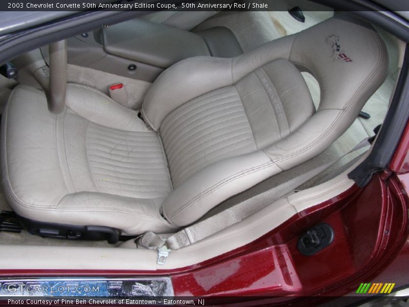  2003 Corvette 50th Anniversary Edition Coupe Shale Interior