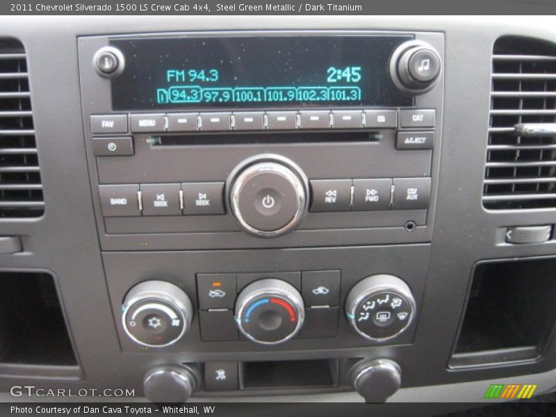 Controls of 2011 Silverado 1500 LS Crew Cab 4x4