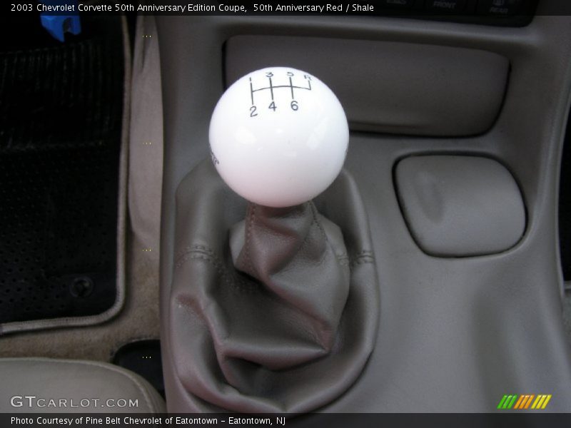  2003 Corvette 50th Anniversary Edition Coupe 6 Speed Manual Shifter