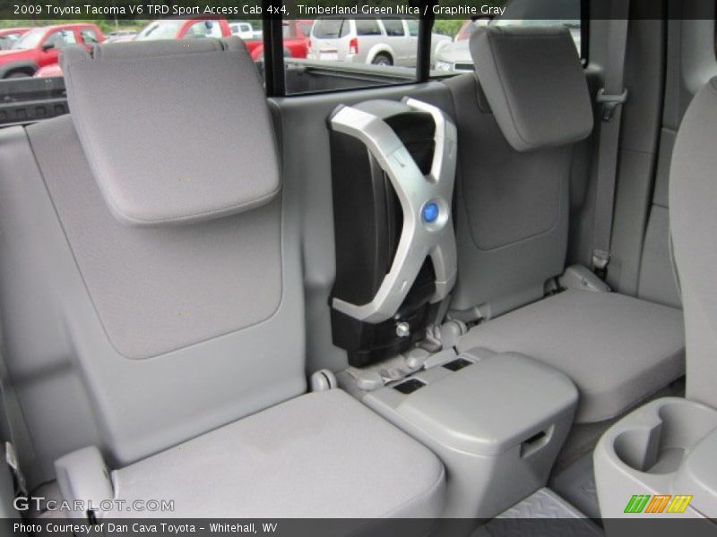 Timberland Green Mica / Graphite Gray 2009 Toyota Tacoma V6 TRD Sport Access Cab 4x4