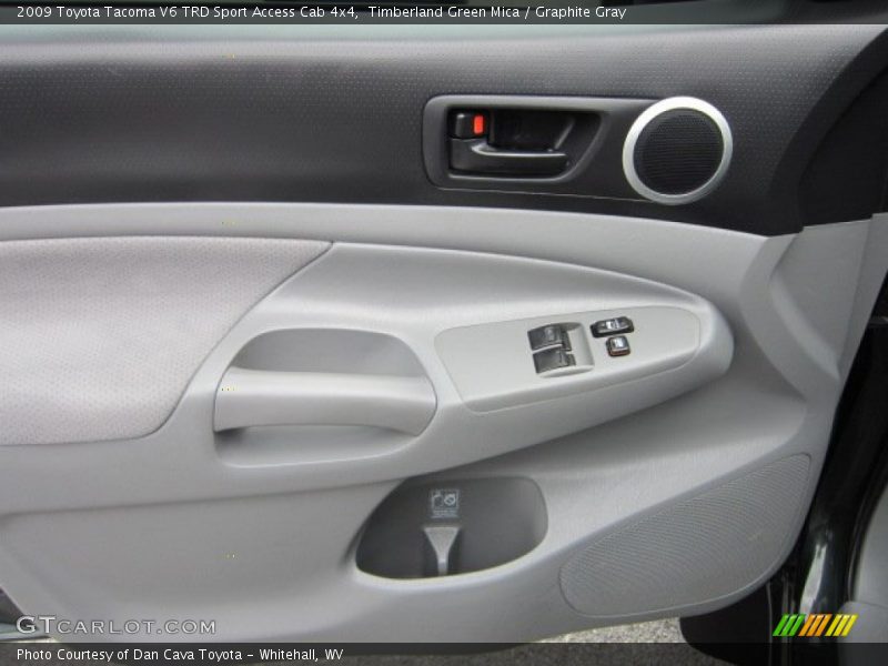 Timberland Green Mica / Graphite Gray 2009 Toyota Tacoma V6 TRD Sport Access Cab 4x4