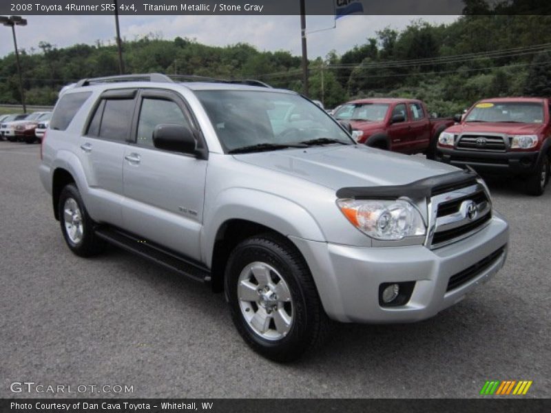 Titanium Metallic / Stone Gray 2008 Toyota 4Runner SR5 4x4