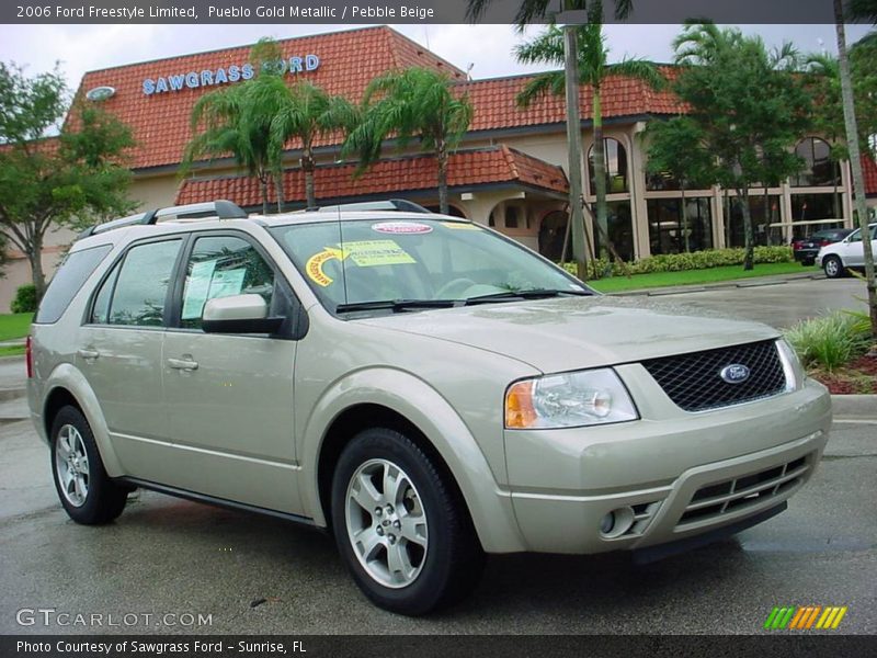 Pueblo Gold Metallic / Pebble Beige 2006 Ford Freestyle Limited