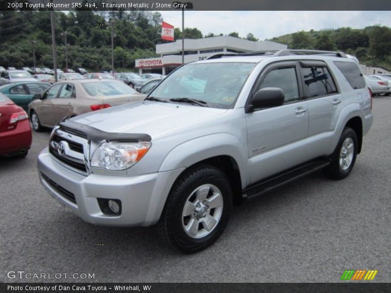Titanium Metallic / Stone Gray 2008 Toyota 4Runner SR5 4x4