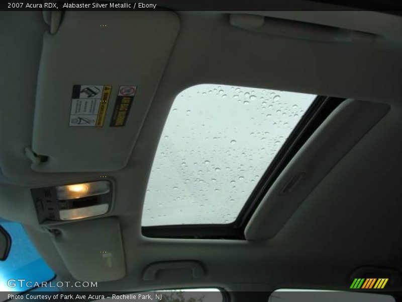 Alabaster Silver Metallic / Ebony 2007 Acura RDX