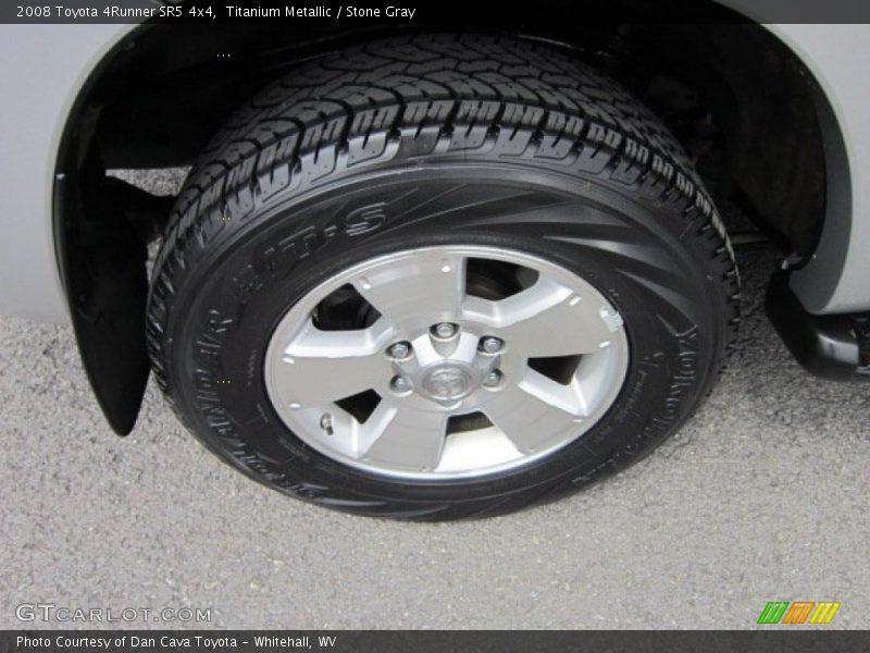 Titanium Metallic / Stone Gray 2008 Toyota 4Runner SR5 4x4