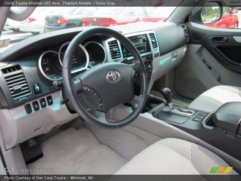Titanium Metallic / Stone Gray 2008 Toyota 4Runner SR5 4x4