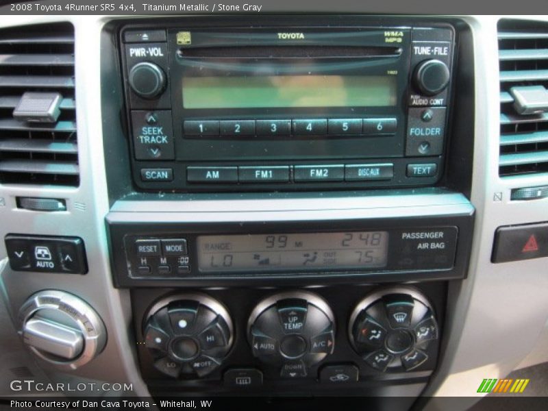 Titanium Metallic / Stone Gray 2008 Toyota 4Runner SR5 4x4