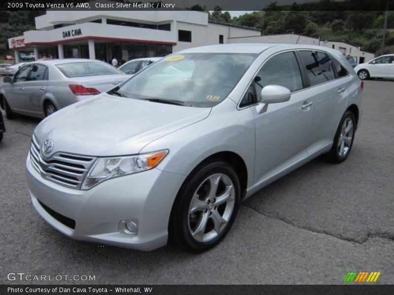 Classic Silver Metallic / Ivory 2009 Toyota Venza V6 AWD